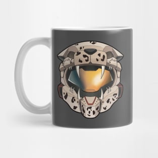 Aztec Helmet Design - Jaguar Warrior Mug